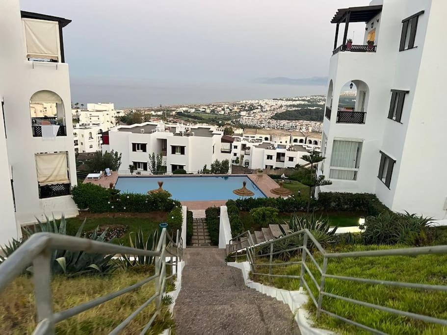 Luxueux Villa Avec Jardin Et Vue Panoramique Tétouan Exterior foto